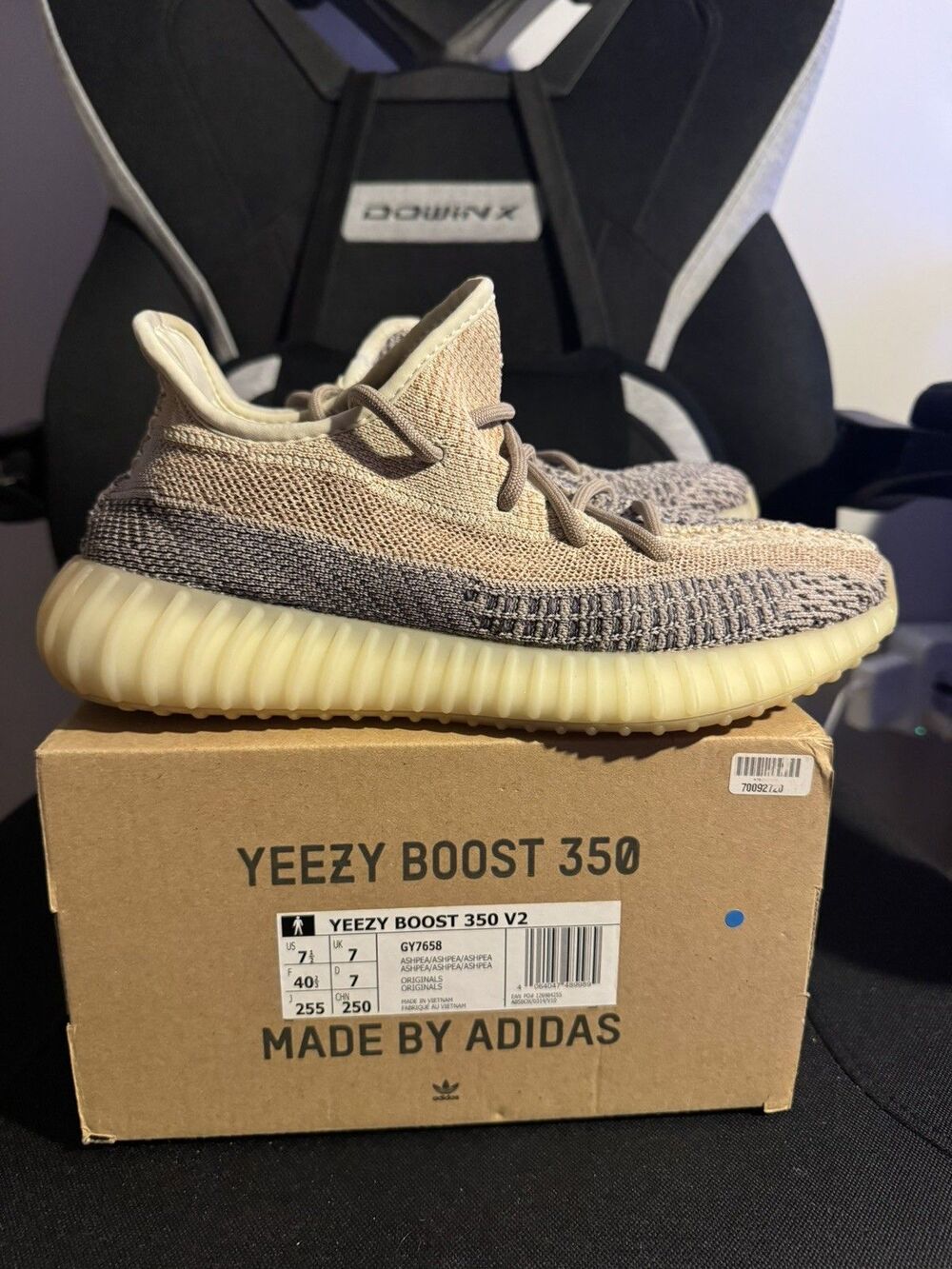 Adidas Yeezy Boost 350 V2 Ash Pearl Sz 7.5
